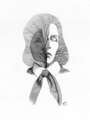 UnCurtain (Self-Portrait)